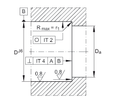 �����ǽ��|���S�� BSB040072-2RS-T, ���������|�� a = 60�㣬���ƹ������ɂ�(c��)���ܷ�