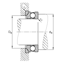 ����������S�� 53312 + U312, ����(j��) DIN 711/ISO 104 ��(bi��o)��(zh��n)����Ҫ�ߴ磬�������������S����Ȧ����Ȧ���ɷ��x