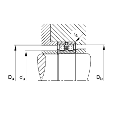�A���L���S�� NN3013-AS-K-M-SP, ����(j��) DIN 5412-4 ��(bi��o)��(zh��n)����Ҫ�ߴ�, �Ƕ�λ�S��, �p�У����F�����F�� 1:12 ���ɷ��x, �����ּܣ��pС�ď����(n��i)����϶�����ƹ���