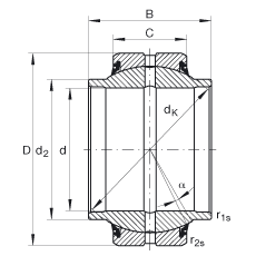 �P(gu��n)��(ji��)�S�� GE20-HO-2RS, ����(j��) DIN ISO 12 240-1 ��(bi��o)��(zh��n), ��S�o(h��)���ɂ�(c��)���ܷ�