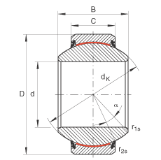 �P(gu��n)��(ji��)�S�� GE40-FW-2RS, ����(j��) DIN ISO 12 240-1 ��(bi��o)��(zh��n), ��S�o(h��)���ɂ�(c��)���ܷ�