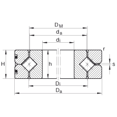 ����L���S�� SX011820, ����(j��) DIN 616 ��(bi��o)��(zh��n)�ĳߴ�ϵ�� 18