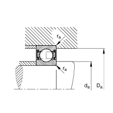 ������S�� 62310-2RSR, ����(j��) DIN 625-1 �˜ʵ���Ҫ�ߴ�, �ɂ�(c��)���ܷ�