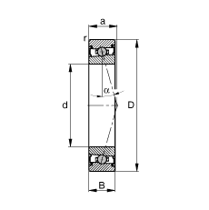 ���S�S�� HCS71908-C-T-P4S, �{(di��o)��(ji��)���Ɍ����b�����|�� �� = 15�����ɂ�(c��)���ܷ����ǽ��|�����ƹ���