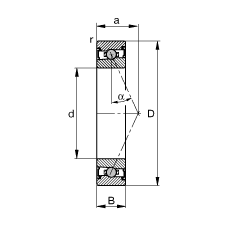 ���S�S�� HCS71910-E-T-P4S, �{(di��o)��(ji��)���Ɍ�(du��)���Ԫ���b�����|�� �� = 25�㣬�ɂ�(c��)���ܷ⣬�ǽ��|�����ƹ���