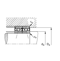 ���S�S�� HSS71908-C-T-P4S, �{(di��o)��(ji��)���Ɍ����b�����|�� �� = 15�����ɂ�(c��)���ܷ����ǽ��|���Ӈ�(y��n)����