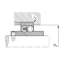 ���{(di��o)�����S�� 11212-TVH, ����(j��) DIN 630 �˜ʵ���Ҫ�ߴ磬��(n��i)Ȧ���L