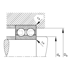 ������S�� 4209-B-TVH, ����(j��) DIN 625-3 ��(bi��o)��(zh��n)����Ҫ�ߴ����p��