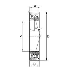 ���S�S�� HS71908-C-T-P4S, �{(di��o)��(ji��)���Ɍ�(du��)���b�����|�� �� = 15�������ƹ���