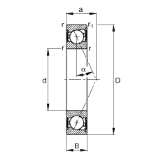 ���S�S�� B71913-E-2RSD-T-P4S, �{(di��o)��(ji��)���Ɍ�(du��)���b�����|�� �� = 25�㣬�ɂ�(c��)���ܷ����ǽ��|�����ƹ���