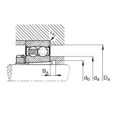 ���{(di��o)�����S�� 2205-K-2RS-TVH-C3 + H305, ����(j��) DIN 630 �� DIN 5415 ��(bi��o)��(zh��n)����Ҫ�ߴ�, ���F�׺;o�������ɂ�(c��)���ܷ�