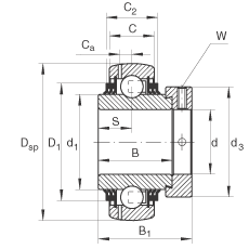 ���������S�� GE70-KTT-B, ������Ȧ��ƫ���iȦ��λ�� �ɂ�(c��) T ���ܷ�