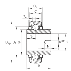 ���������S�� GLE45-KRR-B, ������Ȧ�� �Ƕ�λ�S������(n��i)Ȧ���(q��)��(d��ng)�����ɂ�(c��) R ���ܷ�