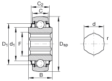 ���������S�� SK102-207-KRR-B-AH10, ������Ȧ����(n��i)Ȧ�������ο����ɂ�(c��) R ���ܷ�