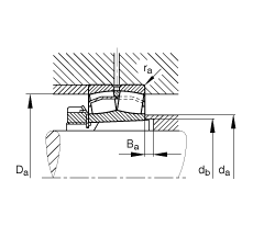 �{(di��o)�ĝL���S�� 21319-E1-K-TVPB + H319, ����(j��) DIN 635-2 ��(bi��o)��(zh��n)����Ҫ�ߴ�, ���F�׺;o����