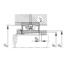�{(di��o)�ĝL���S�� 22238-K-MB + H3138, ����(j��) DIN 635-2 ��(bi��o)��(zh��n)����Ҫ�ߴ�, ���F�׺;o����