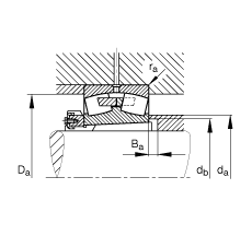 �{(di��o)�ĝL���S�� 230/630-B-K-MB + H30/630, ����(j��) DIN 635-2 ��(bi��o)��(zh��n)����Ҫ�ߴ�, ���F�׺;o����