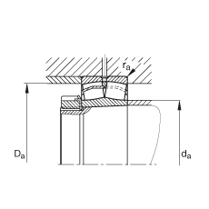 �{(di��o)�ĝL���S�� 23024-E1A-K-M, ����(j��) DIN 635-2 ��(bi��o)��(zh��n)����Ҫ�ߴ�, �F�����F�� 1:12