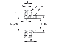 ���������S�� GAY008-NPP-B-AS2/V, ������Ȧ�� ƽ�^��ᔶ�λ���ɂ�(c��) P ���ܷ�������(j��) ABMA 15 - 1991��Ӣ��